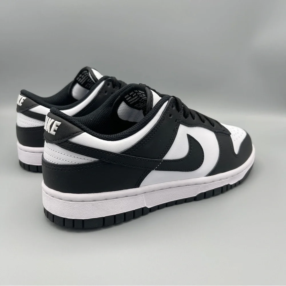 Nike Dunk Low Panda: Black & White Women's Edition Size 8 - Picture 8 of 13
